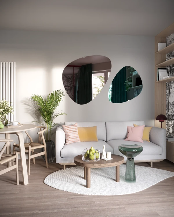 Kolorowe mieszkanie na Białołęce - 38m2